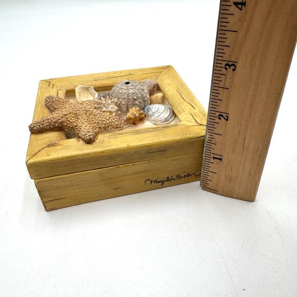 Marjolein Bastin Natures Sketchbook Beach Seaside Shells Friendship Trinket box - Picture 10 of 11